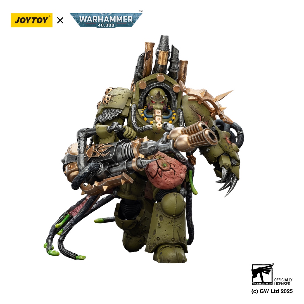 Death Guard Lord of Virulence with Power Fist and Twin Plague Spewer - view 6