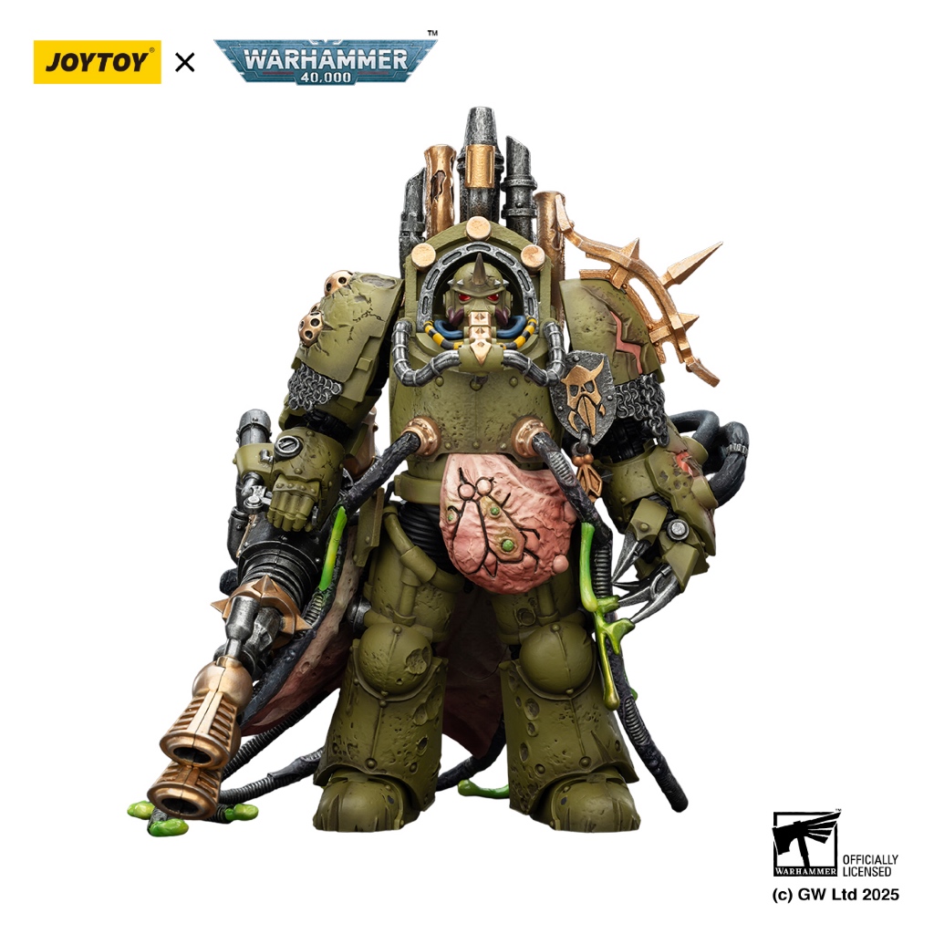 Death Guard Lord of Virulence with Power Fist and Twin Plague Spewer - view 3