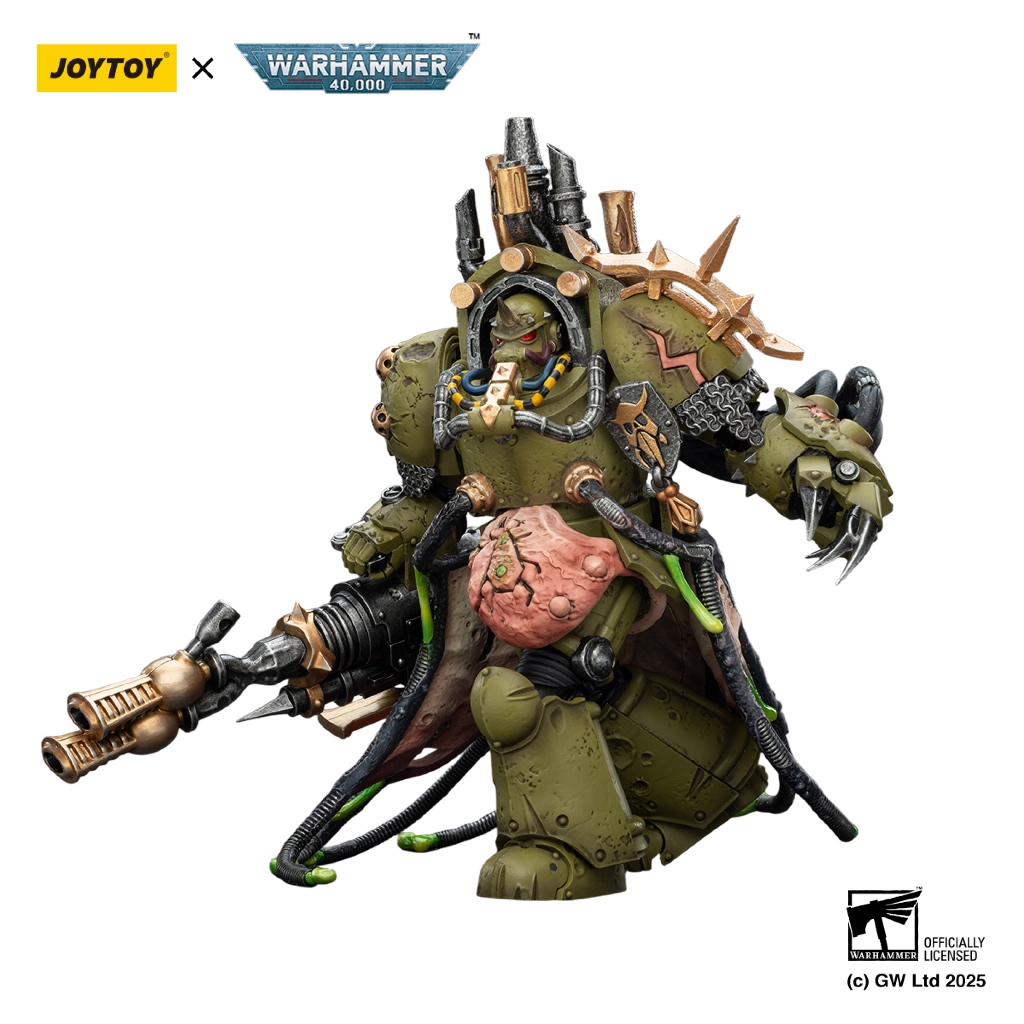 Death Guard Lord of Virulence with Power Fist and Twin Plague Spewer - view 5