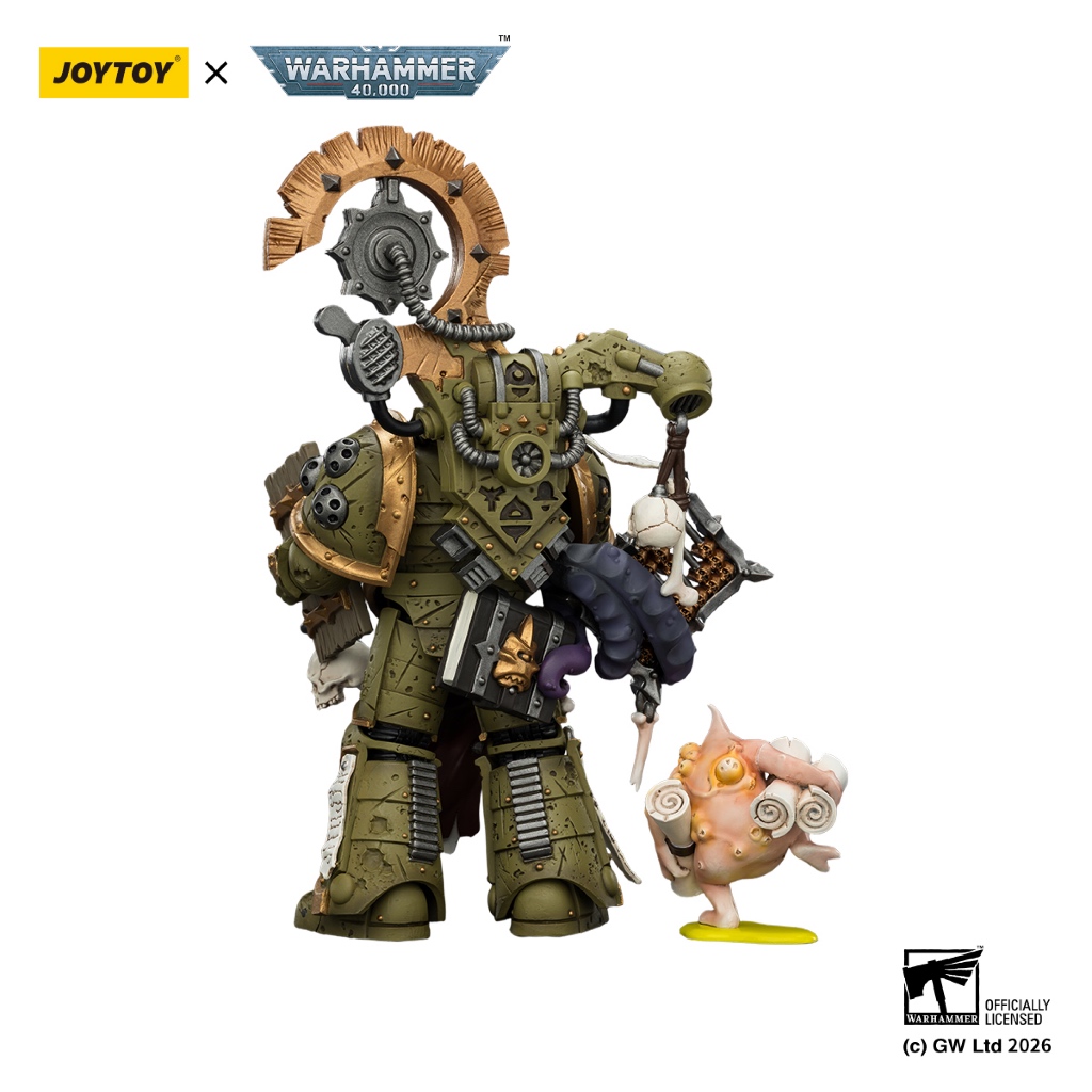 Death Guard Tallyman with Plasma Pistol - view 3