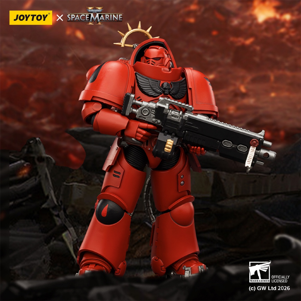 Game Edition Blood Angels Heavy Intercessor with Heavy Bolt Rifle and Bolt Pistol - main product image