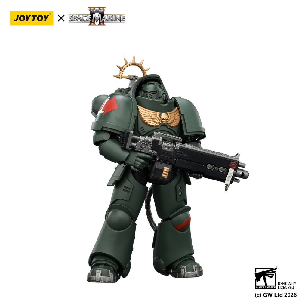 Game Edition Dark Angels Heavy Intercessor with Heavy Bolt Rifle and Bolt Pistol - view 4