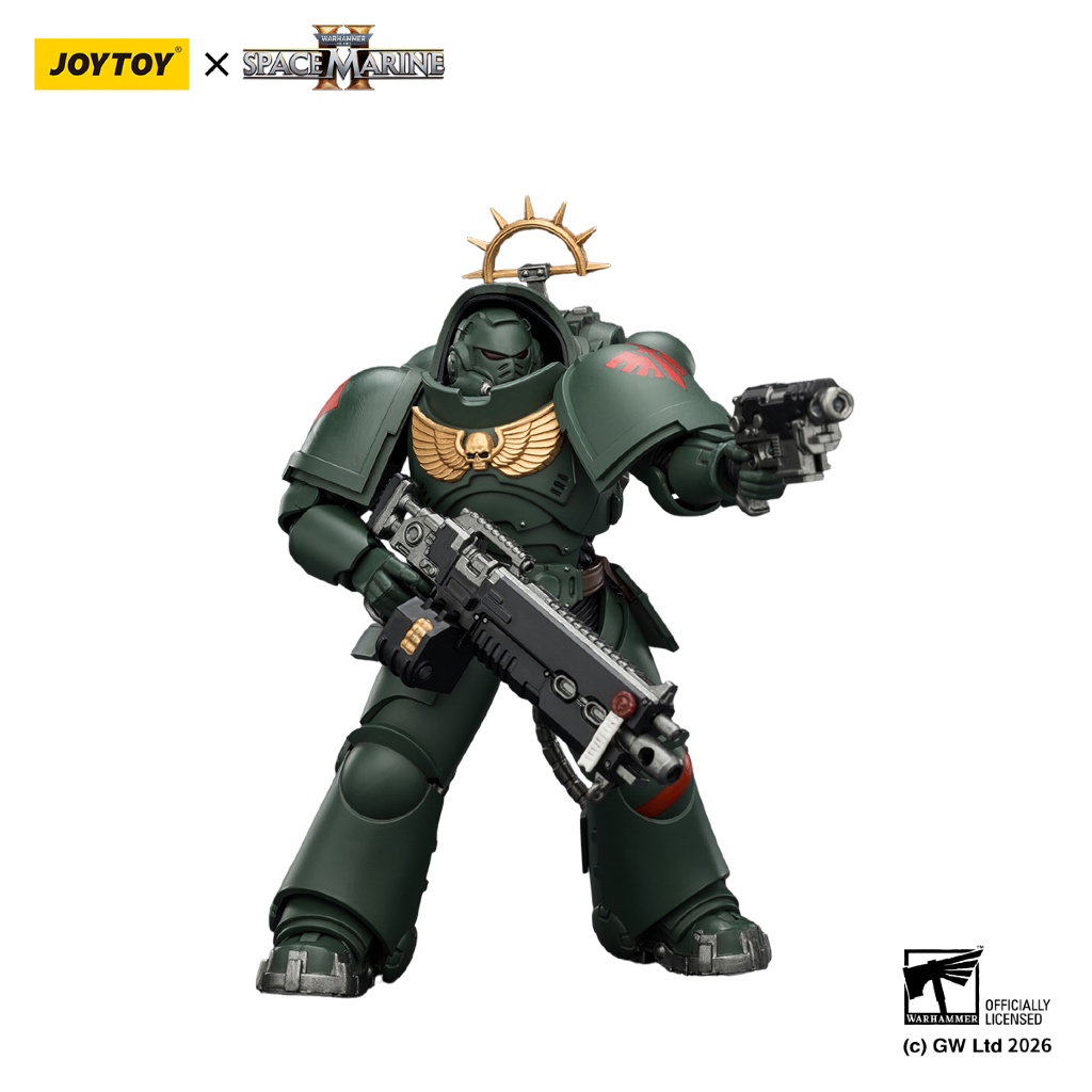 Game Edition Dark Angels Heavy Intercessor with Heavy Bolt Rifle and Bolt Pistol - view 5