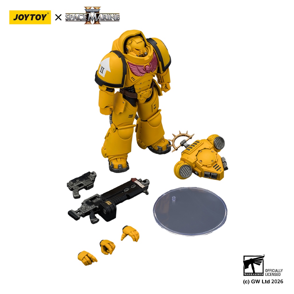 Game Edition Imperial Fists Heavy Intercessor with Heavy Bolt Rifle and Bolt Pistol - view 7