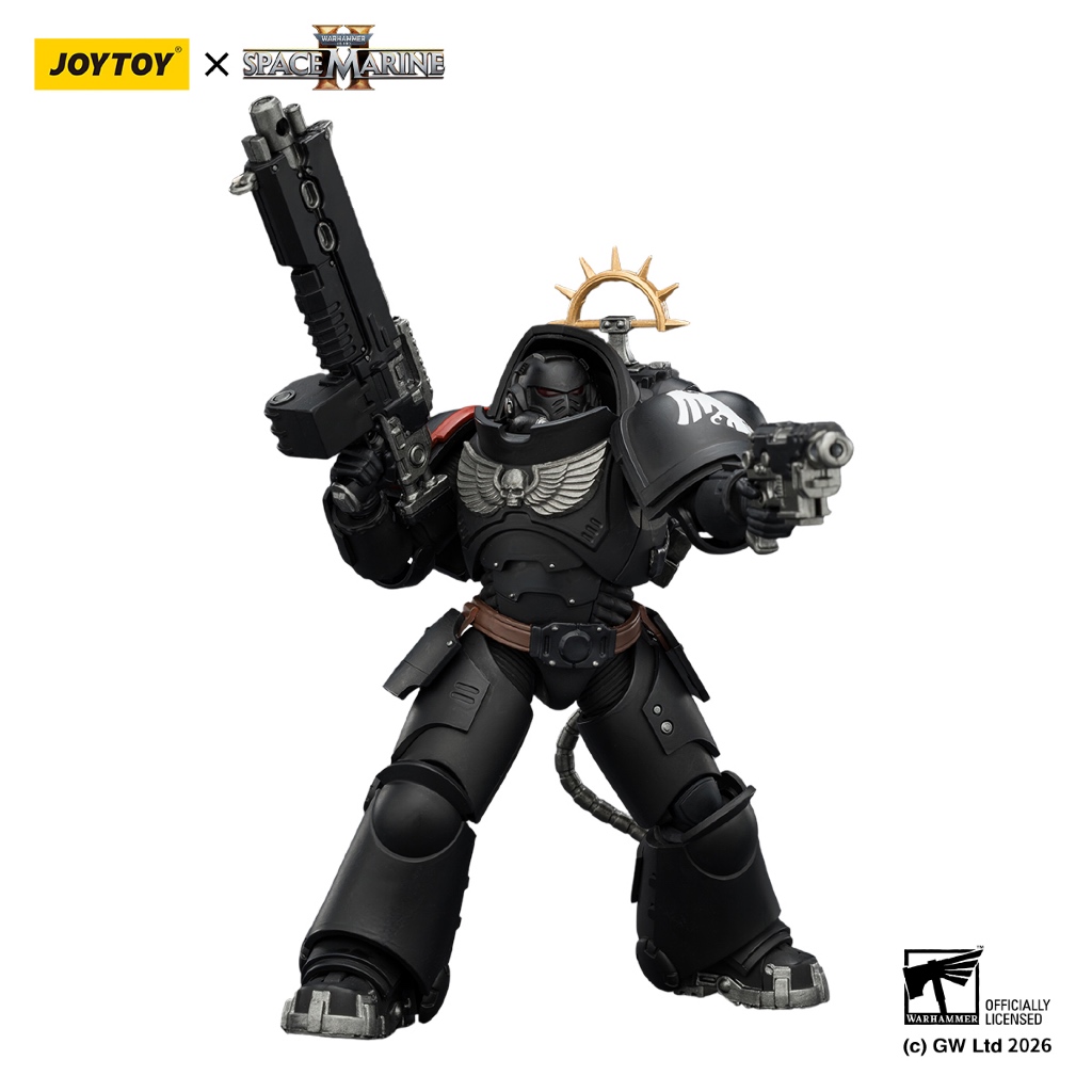 Game Edition Raven Guard Heavy Intercessor with Heavy Bolt Rifle and Bolt Pistol - view 5