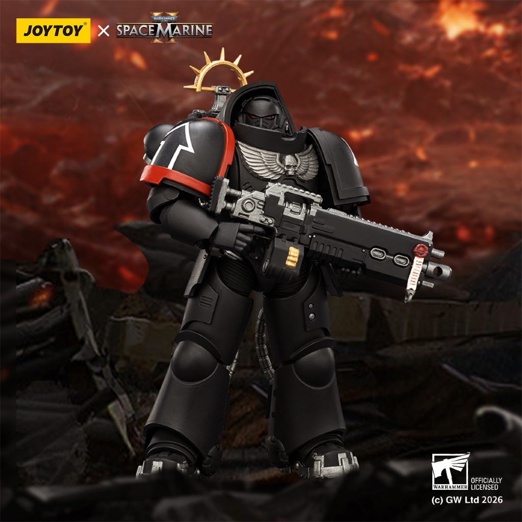 Game Edition Raven Guard Heavy Intercessor with Heavy Bolt Rifle and Bolt Pistol - main product image