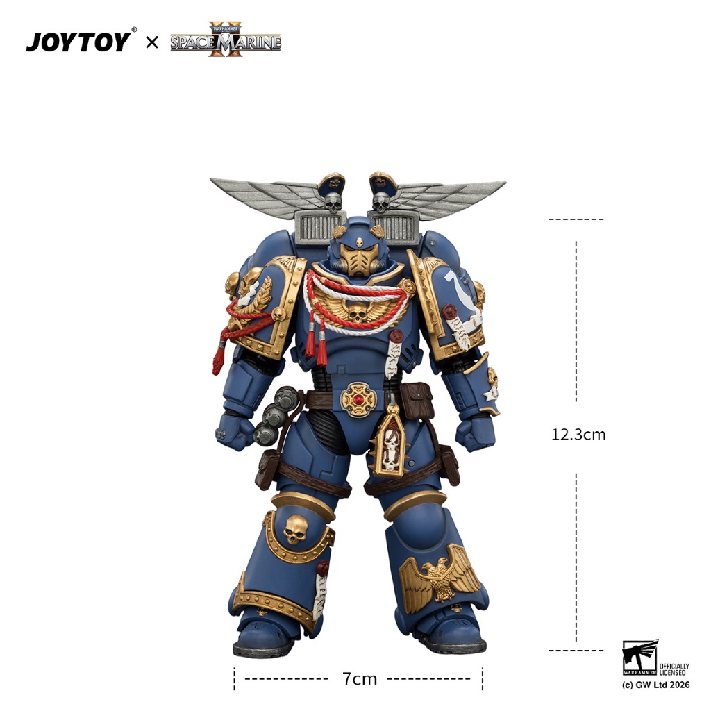 Game Edition Ultramarines Assault Intercessor with Jump Pack, Thunderhammer and Neo-volkite Pistol - view 7