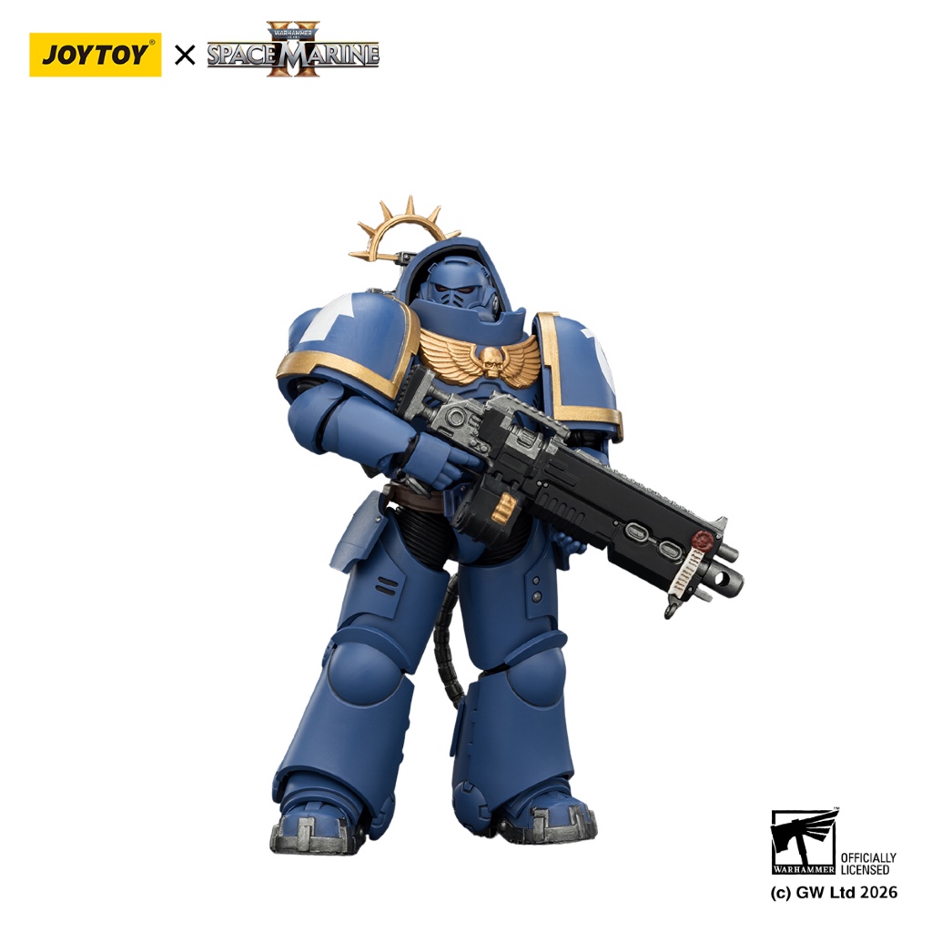 Game Edition Ultramarines Heavy Intercessor with Heavy Bolt Rifle and Bolt Pistol - view 4