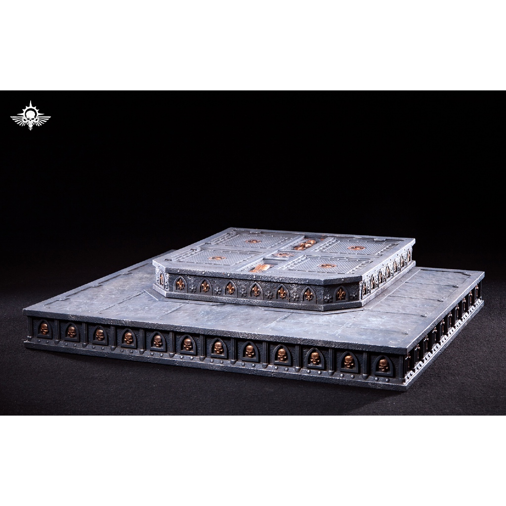 猩嵐工坊 鋼鐵鑄造 通用戰錘類聖殿原體王座 - 原體王座 GT005B 戰鎚 40K 地台 場景 - view 8