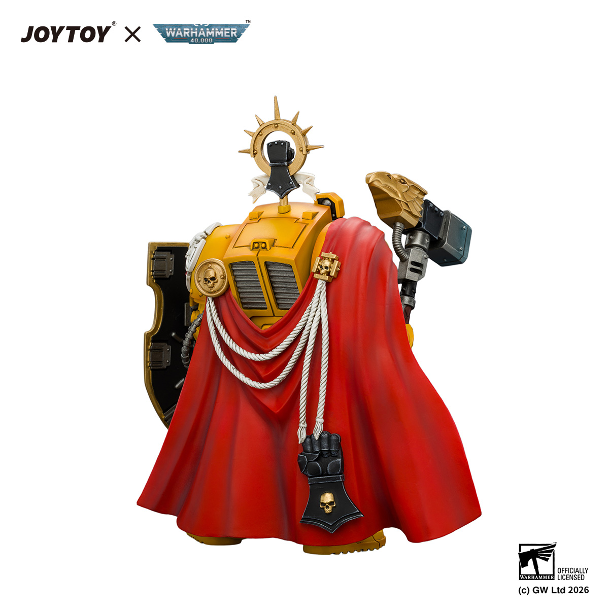 Imperial Fists Darnath Lysander with Thunder Hammer and Storm Shield - view 3