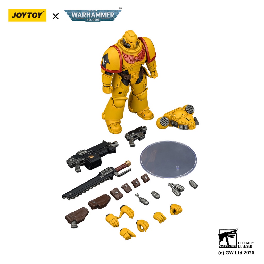 Imperial Fists Intercessor with Bolt Rifle, Bolt Pistol and Chainsword - view 8