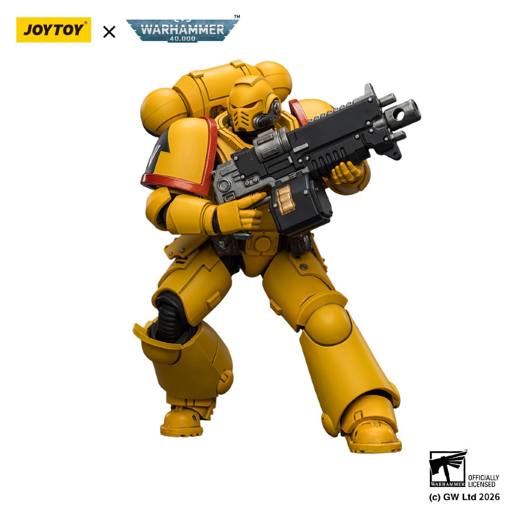 Imperial Fists Intercessor with Bolt Rifle, Bolt Pistol and Chainsword - view 7