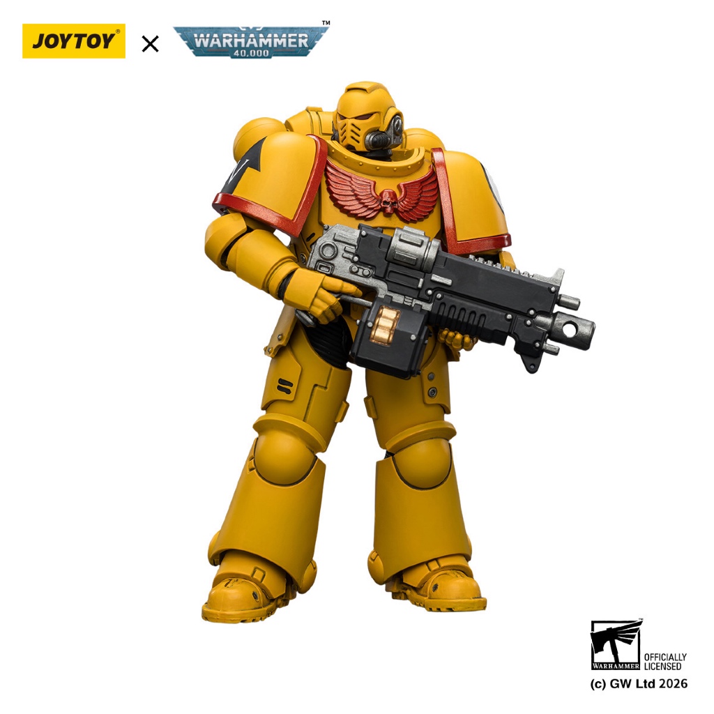 Imperial Fists Intercessor with Bolt Rifle, Bolt Pistol and Chainsword - view 5
