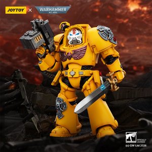 Imperial Fists Terminator 1 with Power Sword and Storm Bolter - Premium action figure - $0.00