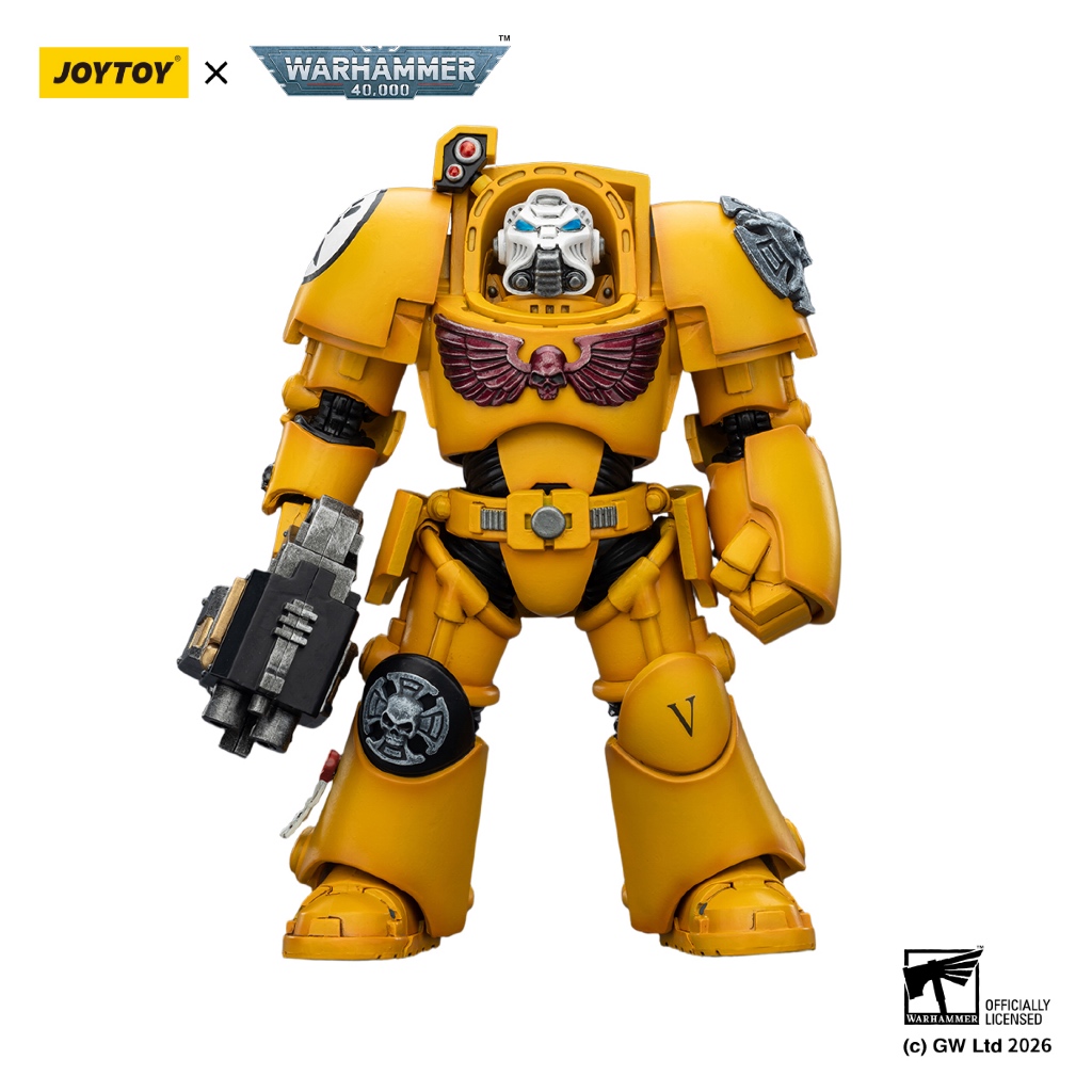Imperial Fists Terminator 2 with Power Fist and Storm Bolter - view 2
