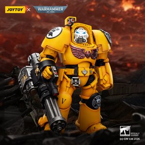 Imperial Fists Terminator 3 with Power Fist and Assault Cannon - Premium action figure - $0.00