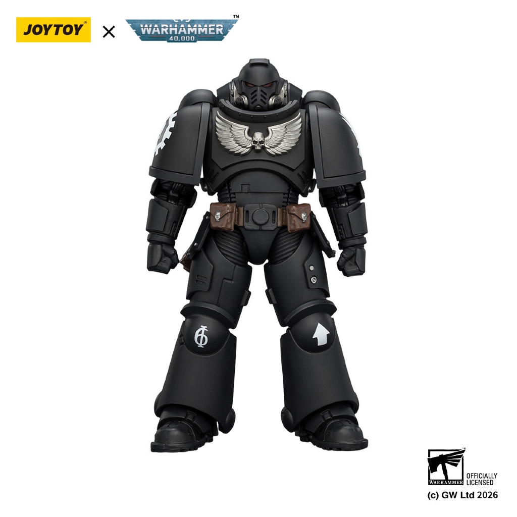 Iron Hands Intercessor with Bolt Rifle, Bolt Pistol and Chainsword - view 2