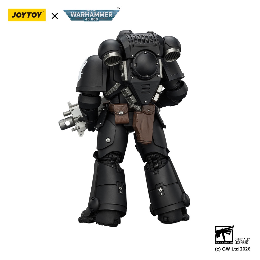 Iron Hands Intercessor with Bolt Rifle, Bolt Pistol and Chainsword - view 3