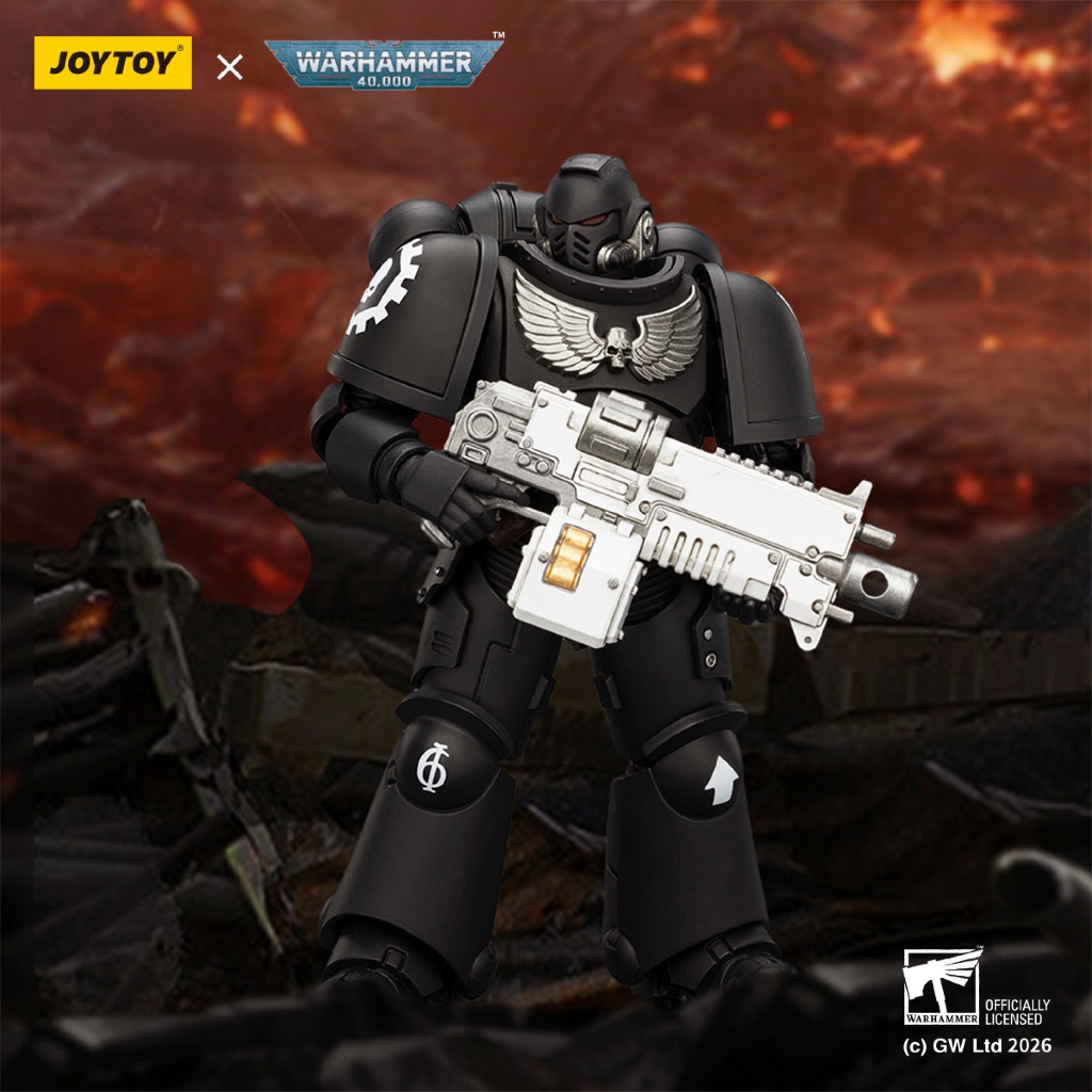 Iron Hands Intercessor with Bolt Rifle, Bolt Pistol and Chainsword - main product image