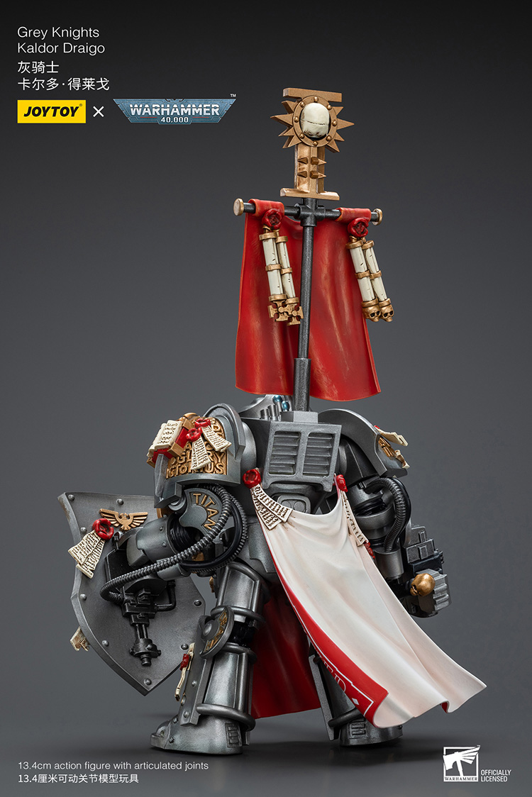 頑聚同樂會 JOYTOY Warhammer 戰鎚 40K 暗源灰騎士 卡爾多得萊戈 生日禮物 再版 JT00201 - 商品詳情 9