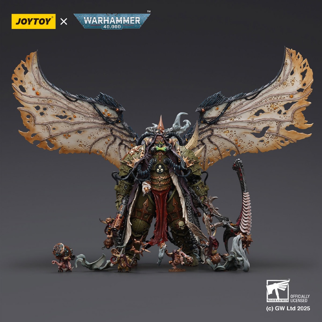 Mortarion， Daemon Primarch of Nurgle with Ancient weapons‘The Lantern' and ‘Silence' - main product image