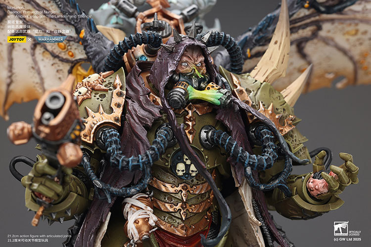 莫塔裡安 納垢惡魔原體 配備遠古武器“提燈”和“寂靜之鐮” - 商品詳情 5