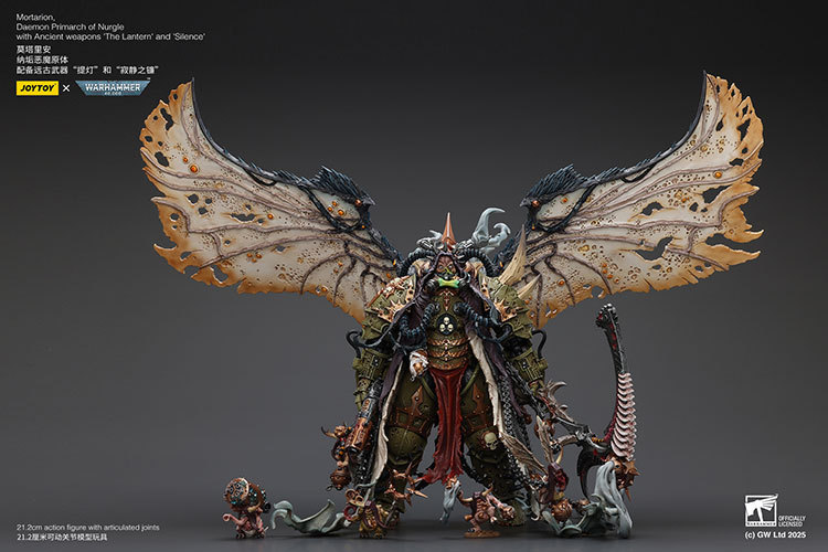 莫塔裡安 納垢惡魔原體 配備遠古武器“提燈”和“寂靜之鐮” - 商品詳情 2