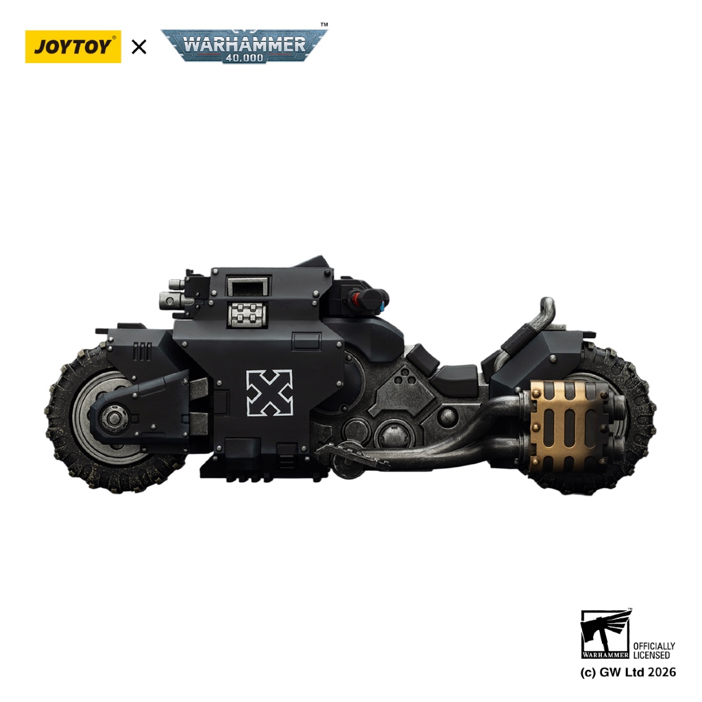 Raven Guard Raider-pattern Combat Bike with twin-linked bolt rifles - view 4