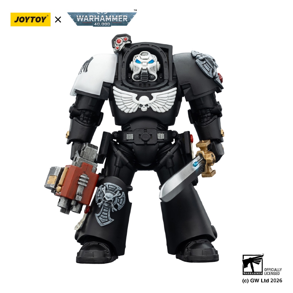 Raven Guard Terminator 1 with Power Sword and Storm Bolter - view 2
