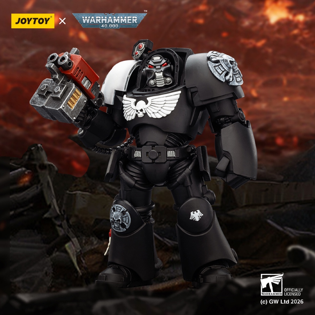 Raven Guard Terminator 2 with Power Fist and Storm Bolter - main product image
