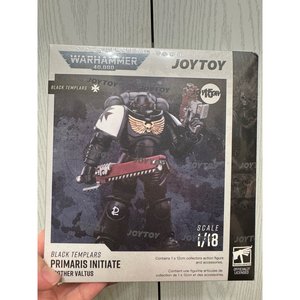 Space Marines Black Templars Outriders Brother Valtus - Premium action figure - $0.00