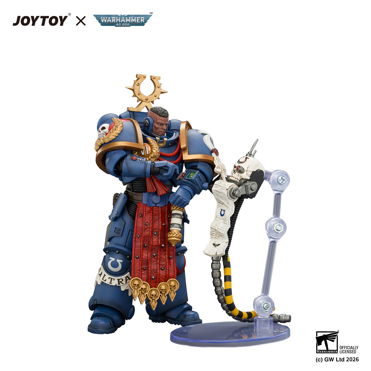 Ultramarines Ferren Areios with Thunder Hammer and Bolt Pistol - view 5