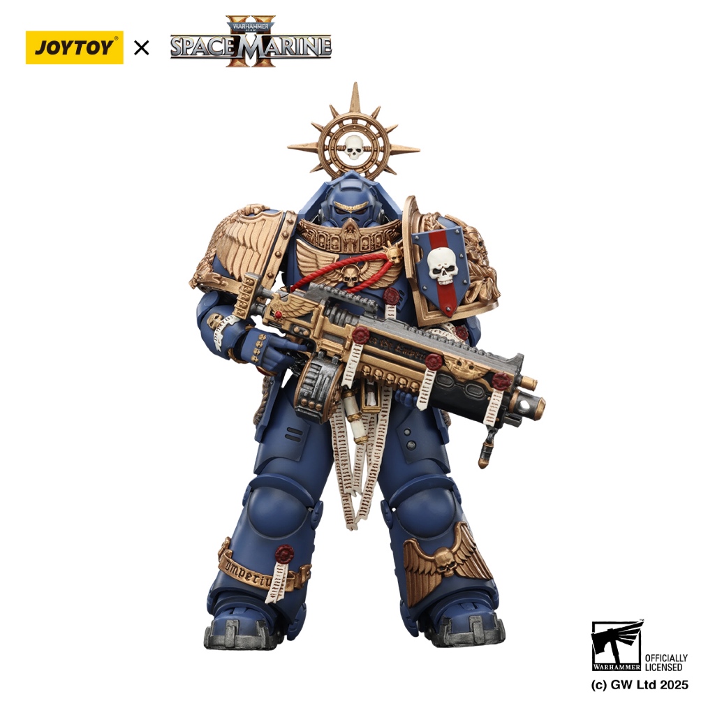 Ultramarines Heavy Relic Primus Armor with Heavy Relic Bolt Rifle - view 2