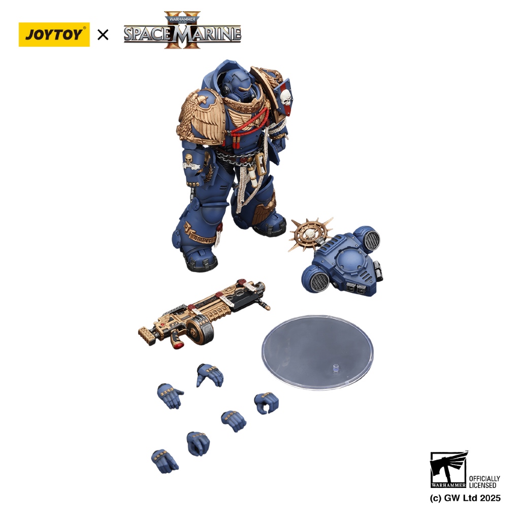 Ultramarines Heavy Relic Primus Armor with Heavy Relic Bolt Rifle - view 6