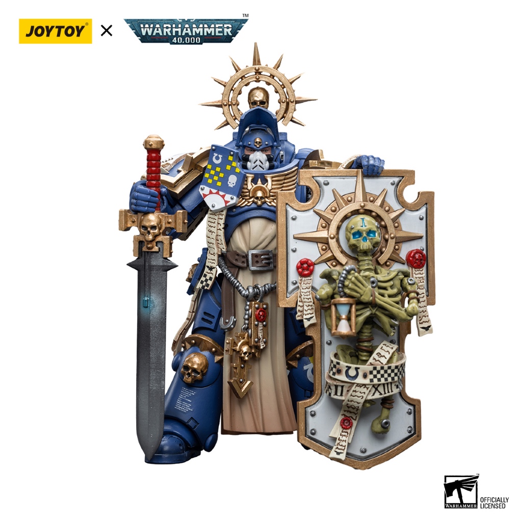 Ultramarines Primaris Captain with Relic Shield and Power Sword - main product image