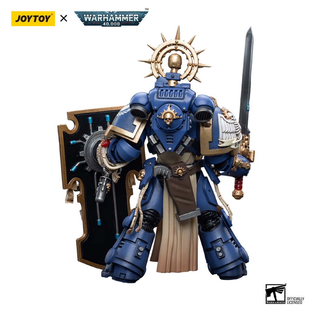 Ultramarines Primaris Captain with Relic Shield and Power Sword - view 2