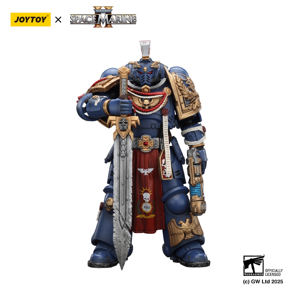 Ultramarines Relic Primus Armourwith Plasma Pistol and Combat Blade - view 2