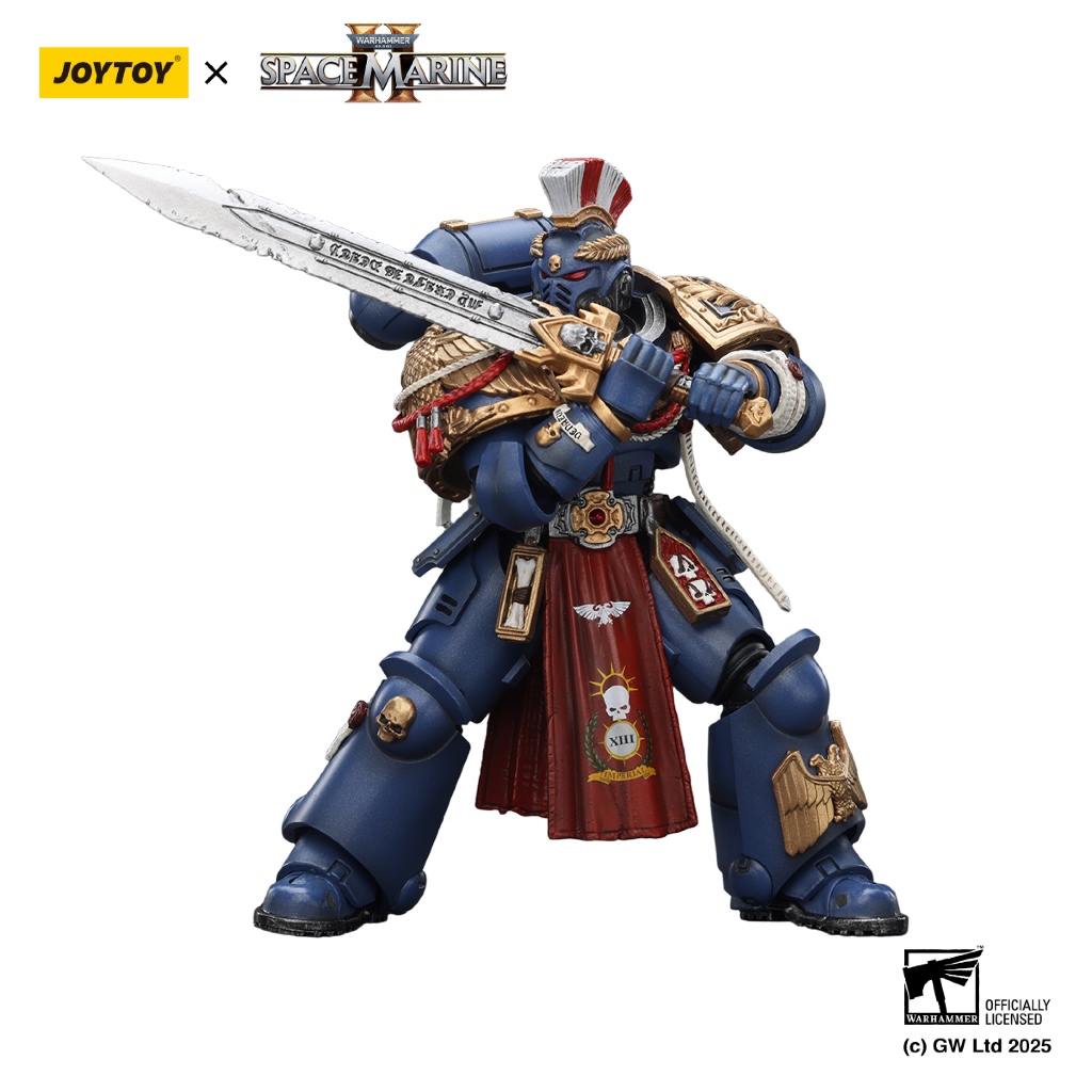 Ultramarines Relic Primus Armourwith Plasma Pistol and Combat Blade - view 4