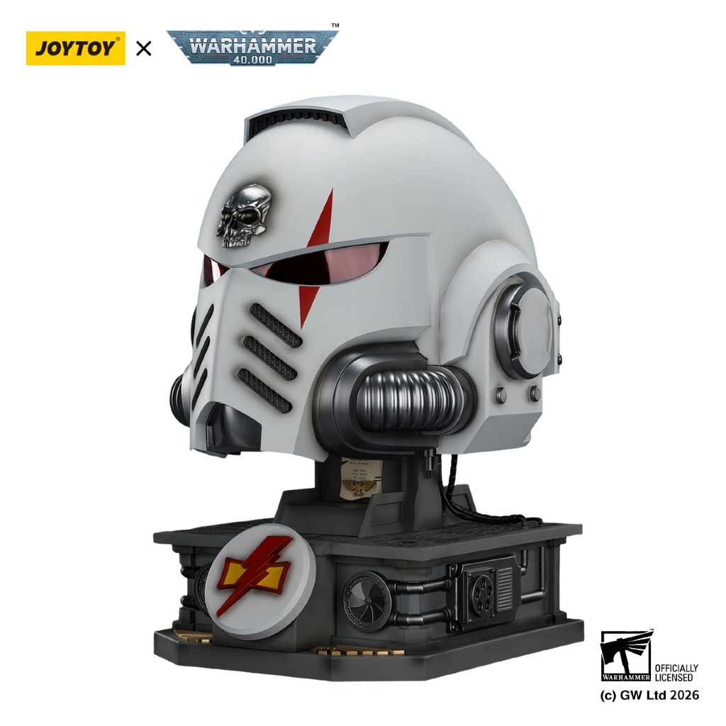 White Scars MkX Helmet& Display Stand - view 4