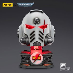 White Scars MkX Helmet& Display Stand - Premium action figure - $0.00