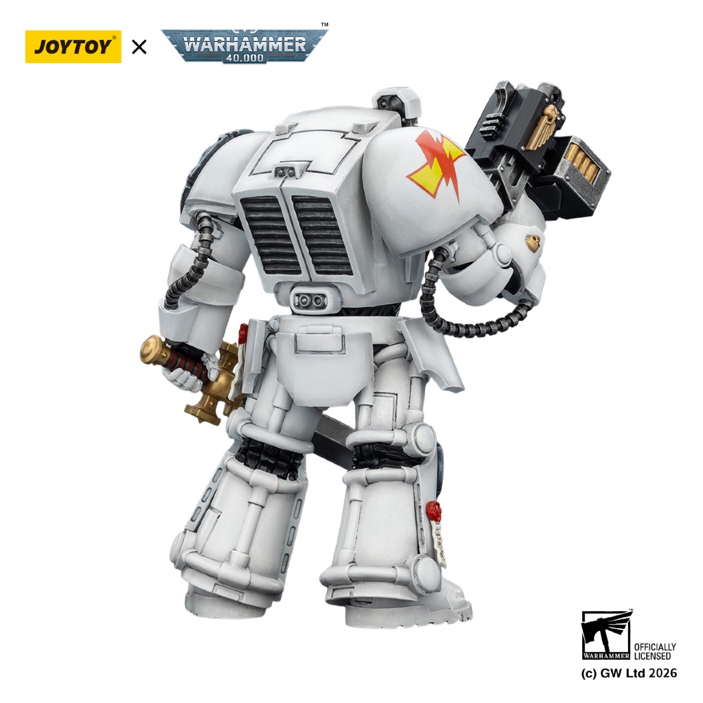 White Scars Terminator 1 with Power Sword and Storm Bolter - view 3