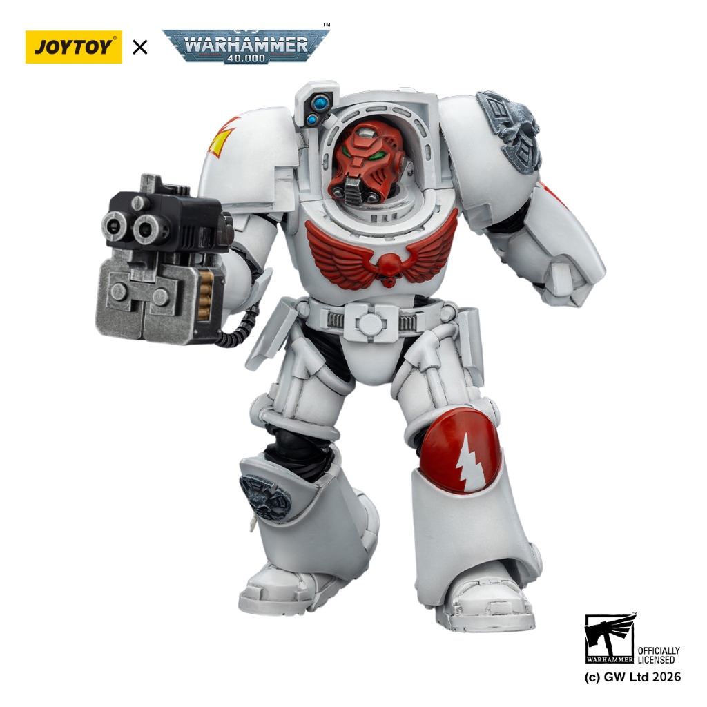 White Scars Terminator 2 with Power Fist and Storm Bolter - view 4