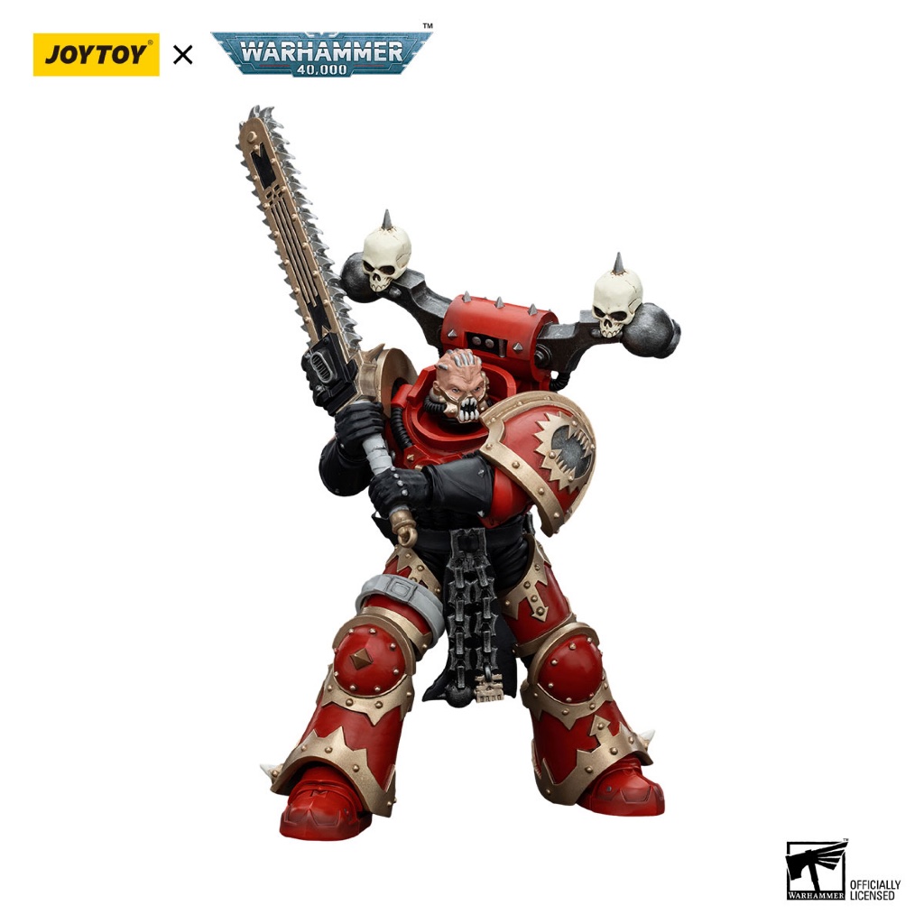 World Eaters Khorne Berzerker with Eviscerator Chainsword - view 5