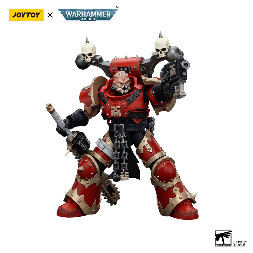 World Eaters Khorne Berzerker with Eviscerator Chainsword - view 4