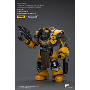 Imperial Fists Legion Cataphractii Terminator Squad Legion Cataphractii with Chainfist - Premium action figure - $0.00