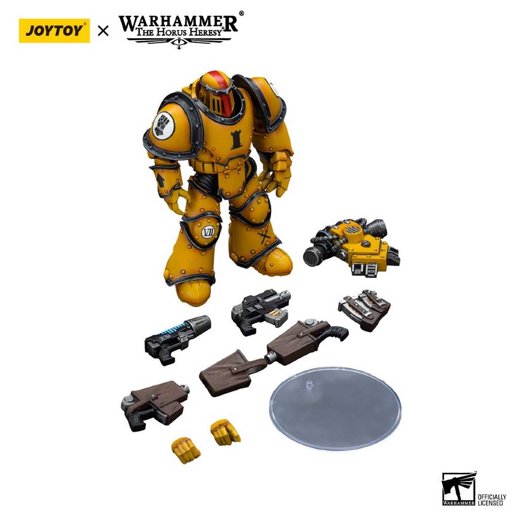 Imperial Fists Legion MkIII Tactical Squad Sergeant with Power Fist - view 2