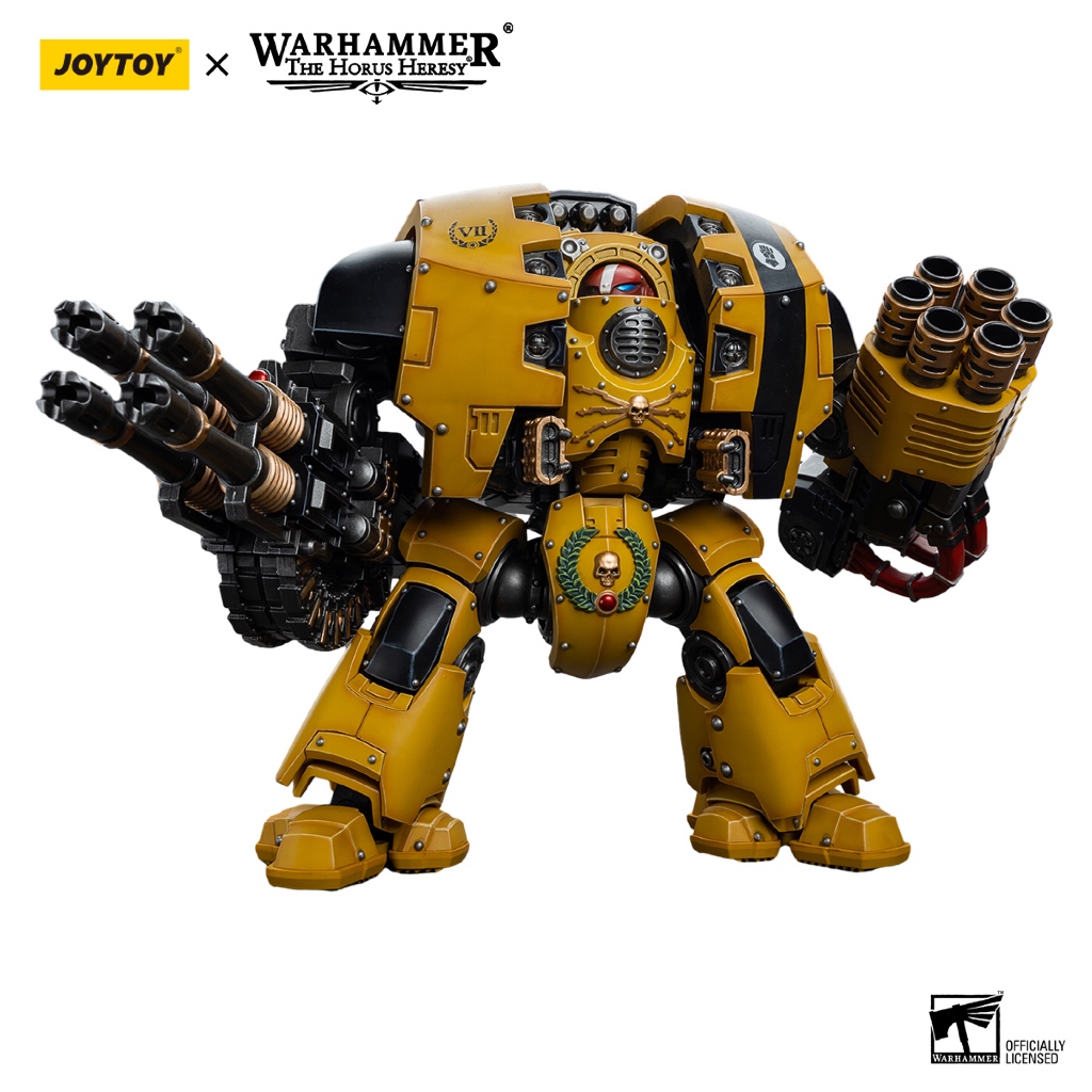Imperial Fists Leviathan Dreadnought with Cyclonic Melta Lance and Storm Cannon - view 5