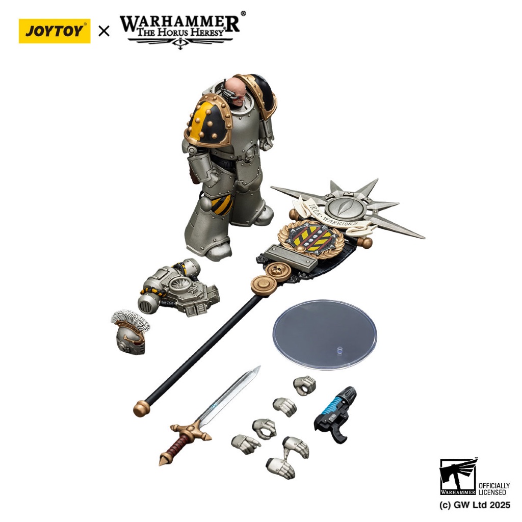 Iron Warriors Command Squad Chosen with Legion Standard - view 6