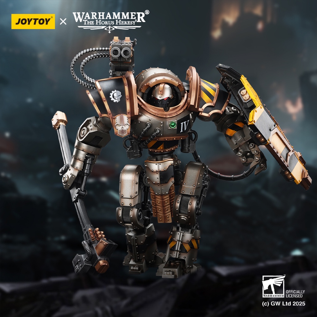 Iron WarriorsIron Circle Domitar-Ferrum Class Battle-automata with Karceri Battle Shield and Graviton Crusher - view 2