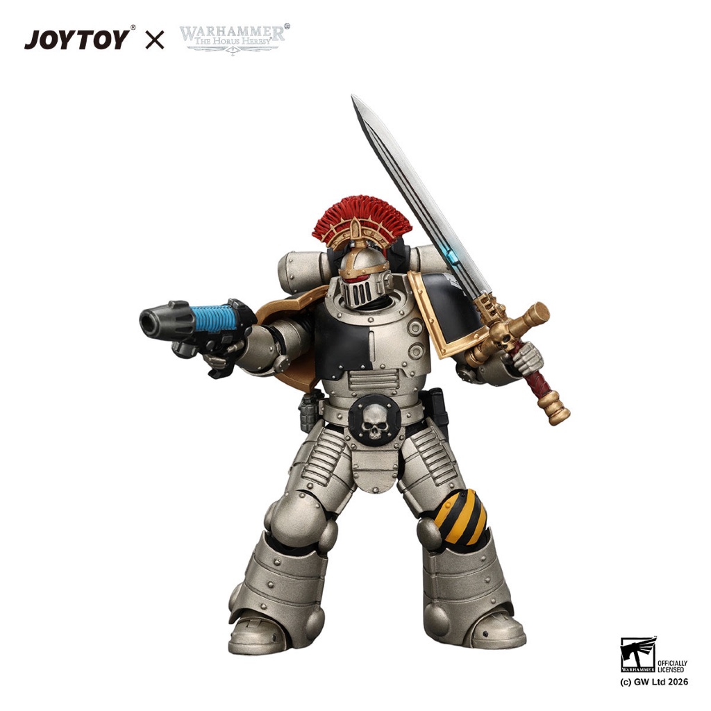Iron Warriors Mkll Tactical Sergeant with Power Sword, Bolt Pistol and Plasma Pistol - view 2